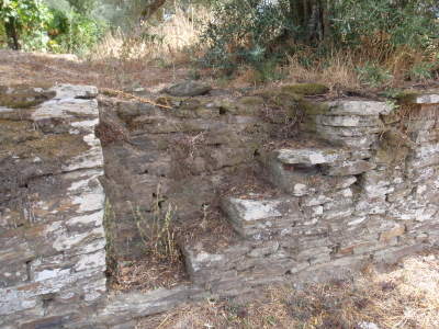 Stone steps.